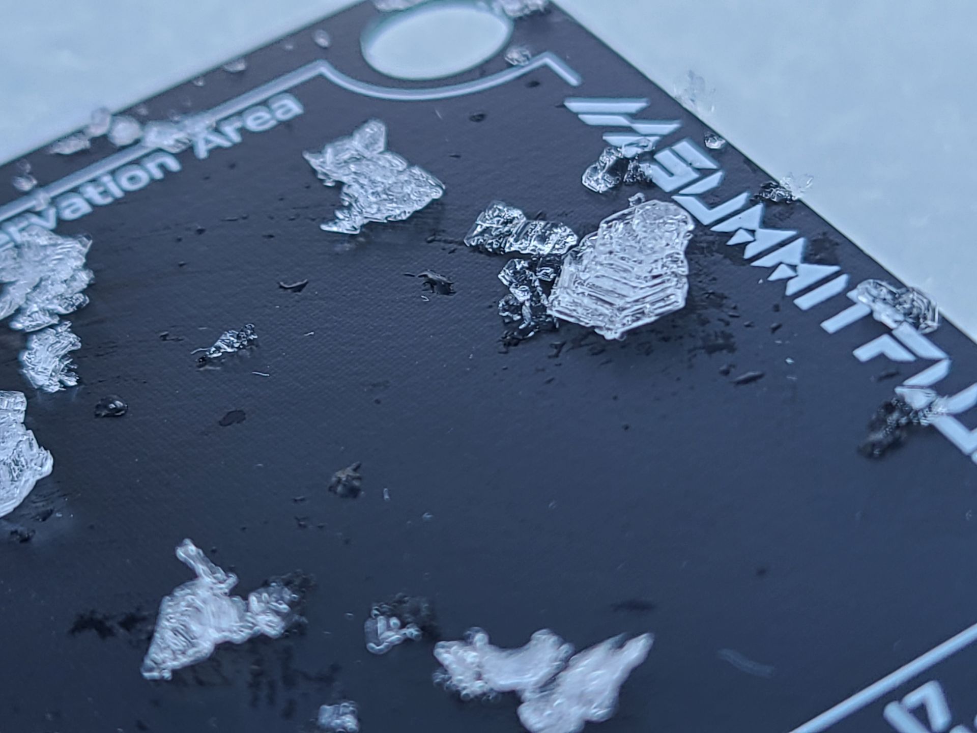 Faceted Snow Crystals