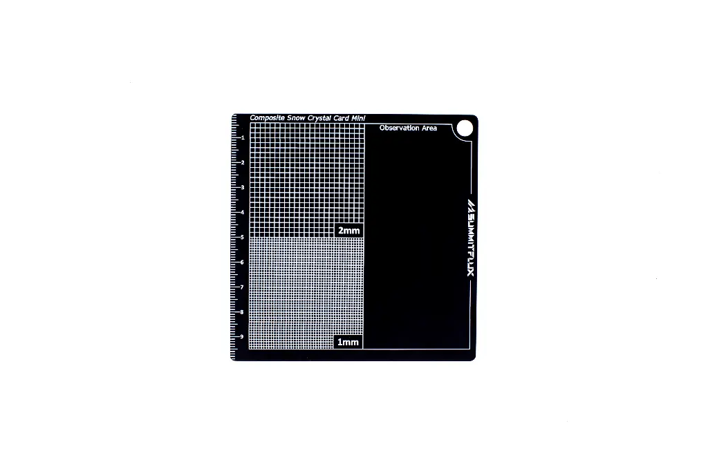 [CRD-CMP-MIN-VA1] Composite Snow Crystal Card Mini